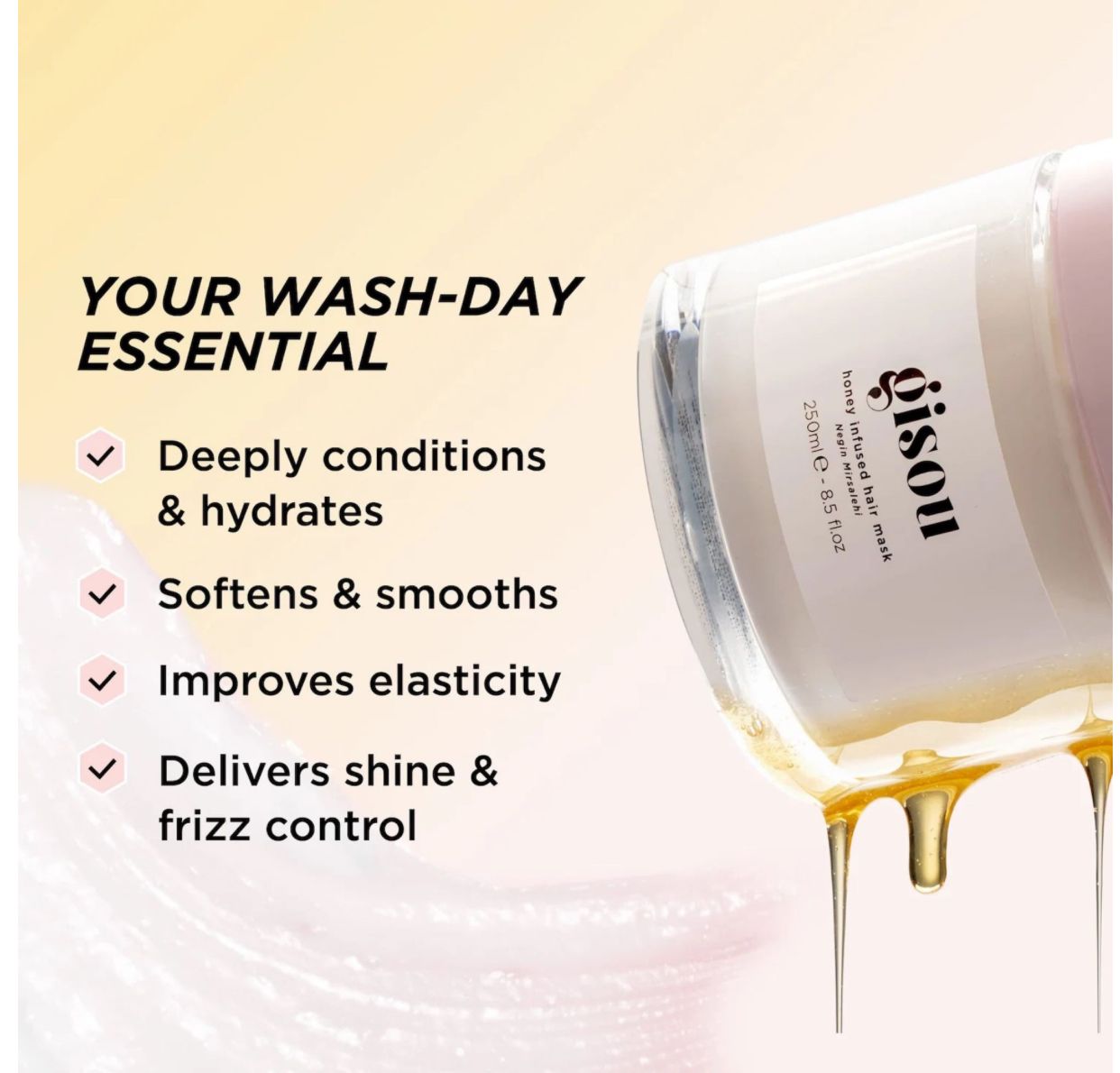 GISOU HONEY INFUSED HAIR MASK