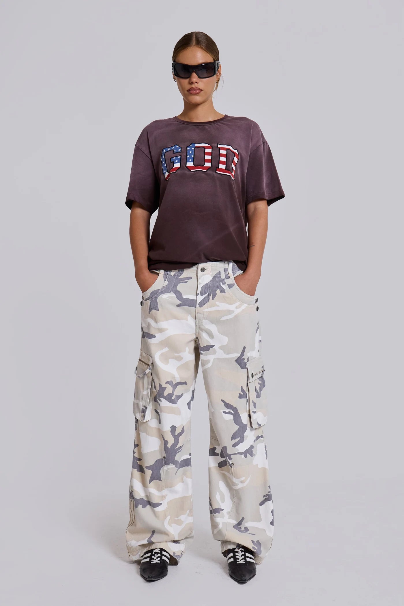 CAMO CARGO PANTS