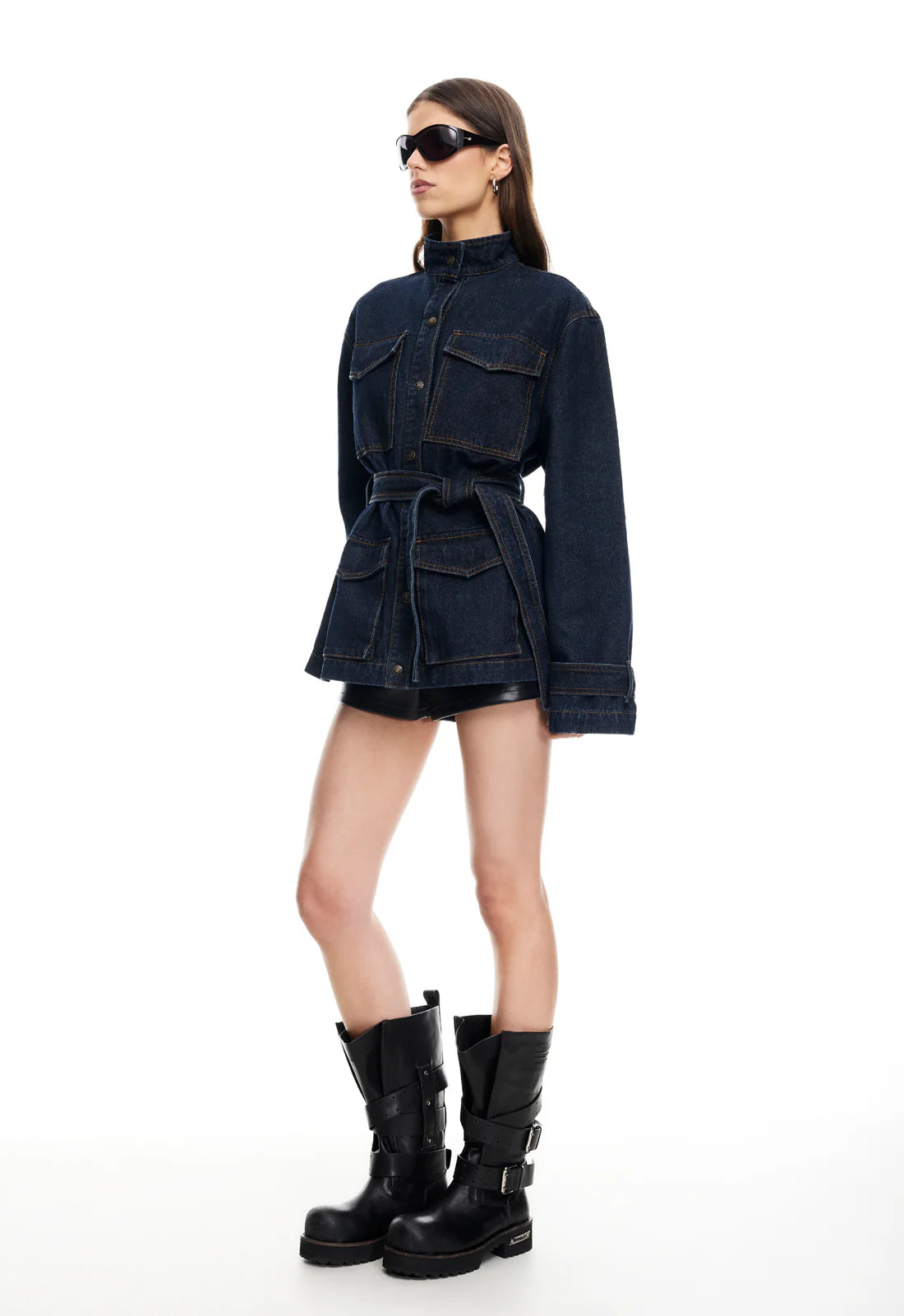 SWEET DENIM OVERSHIRT