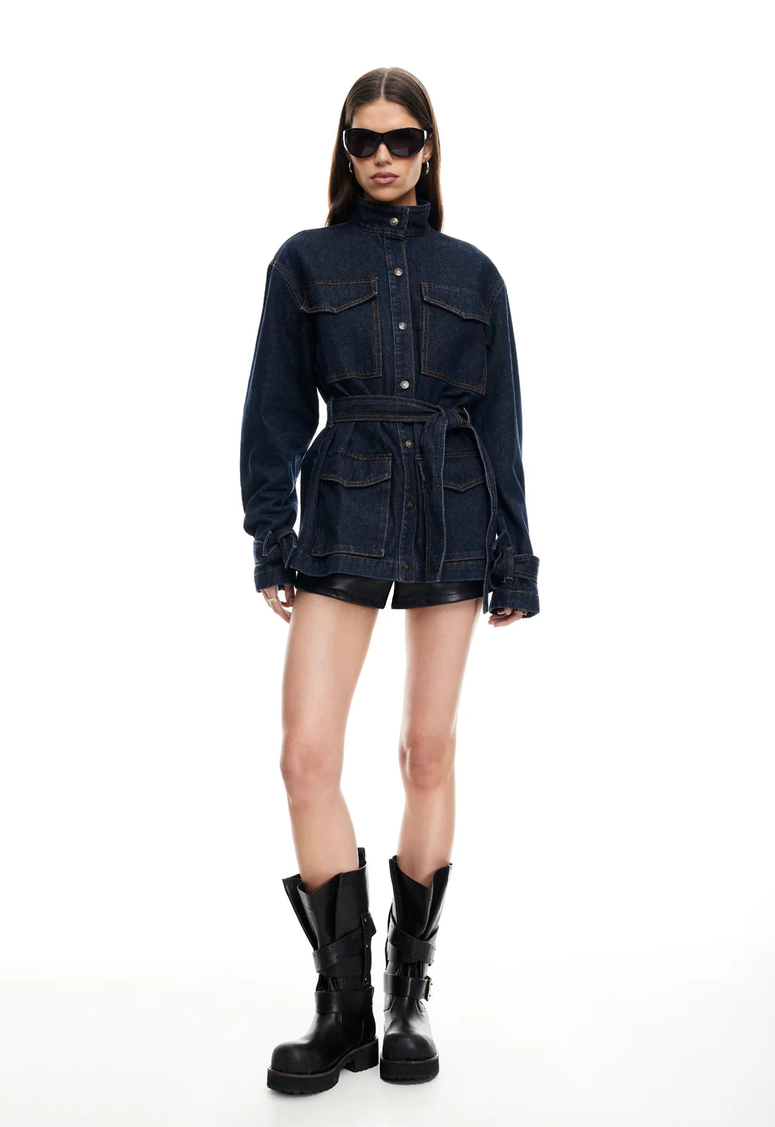 SWEET DENIM OVERSHIRT