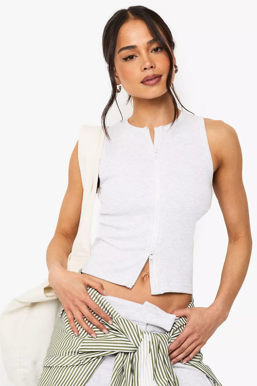 DOUBLE ENDED ZIP TOP