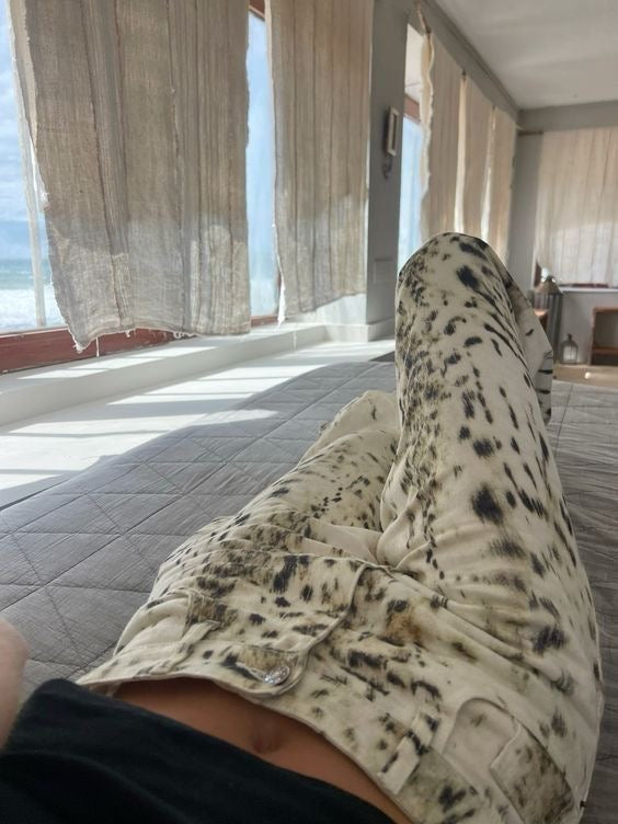 SNOW LEOPARD PANTS