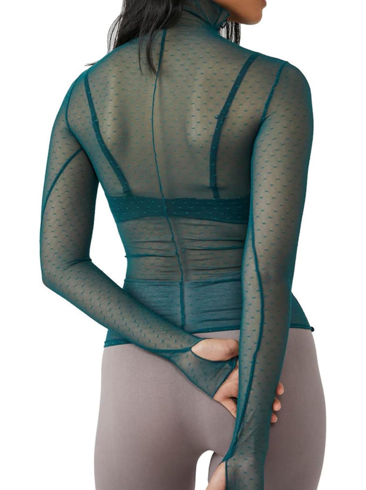 POLKA MESH TOP
