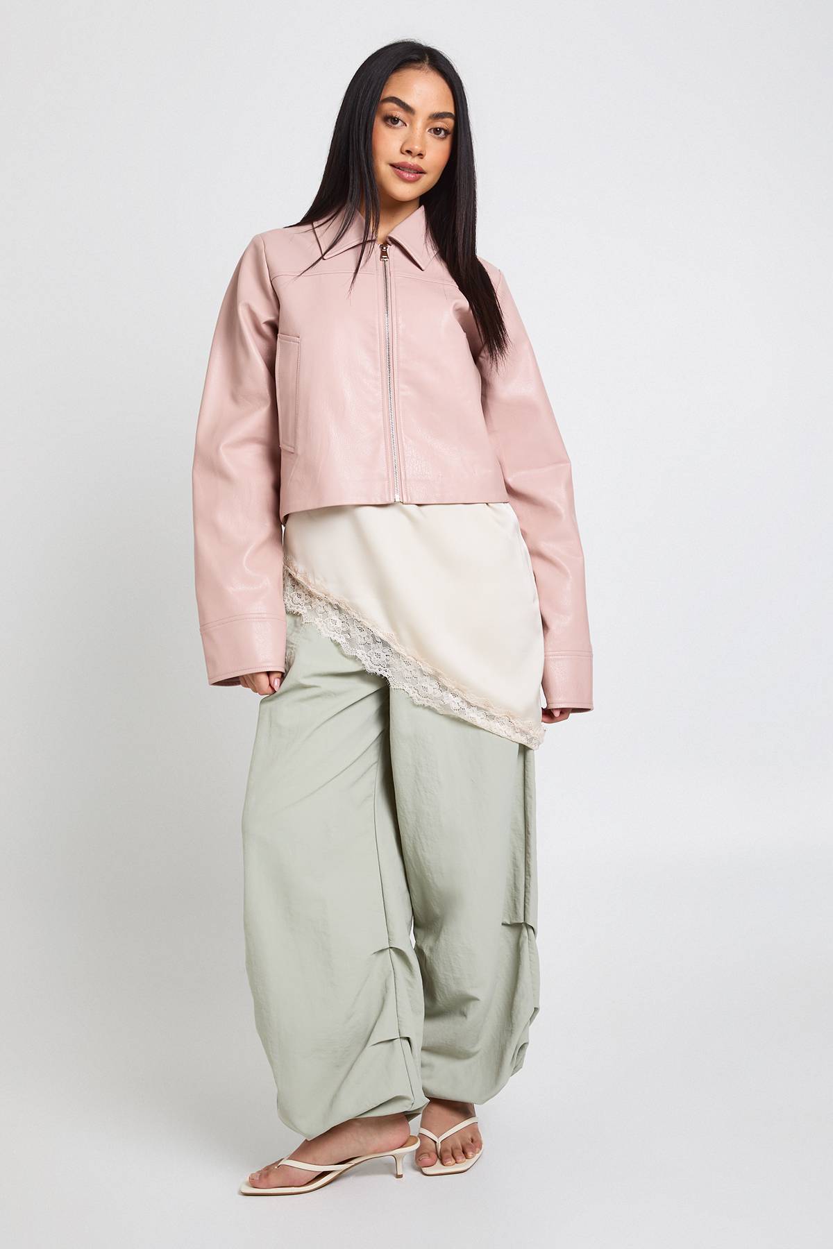 ZIP & PINK JACKET