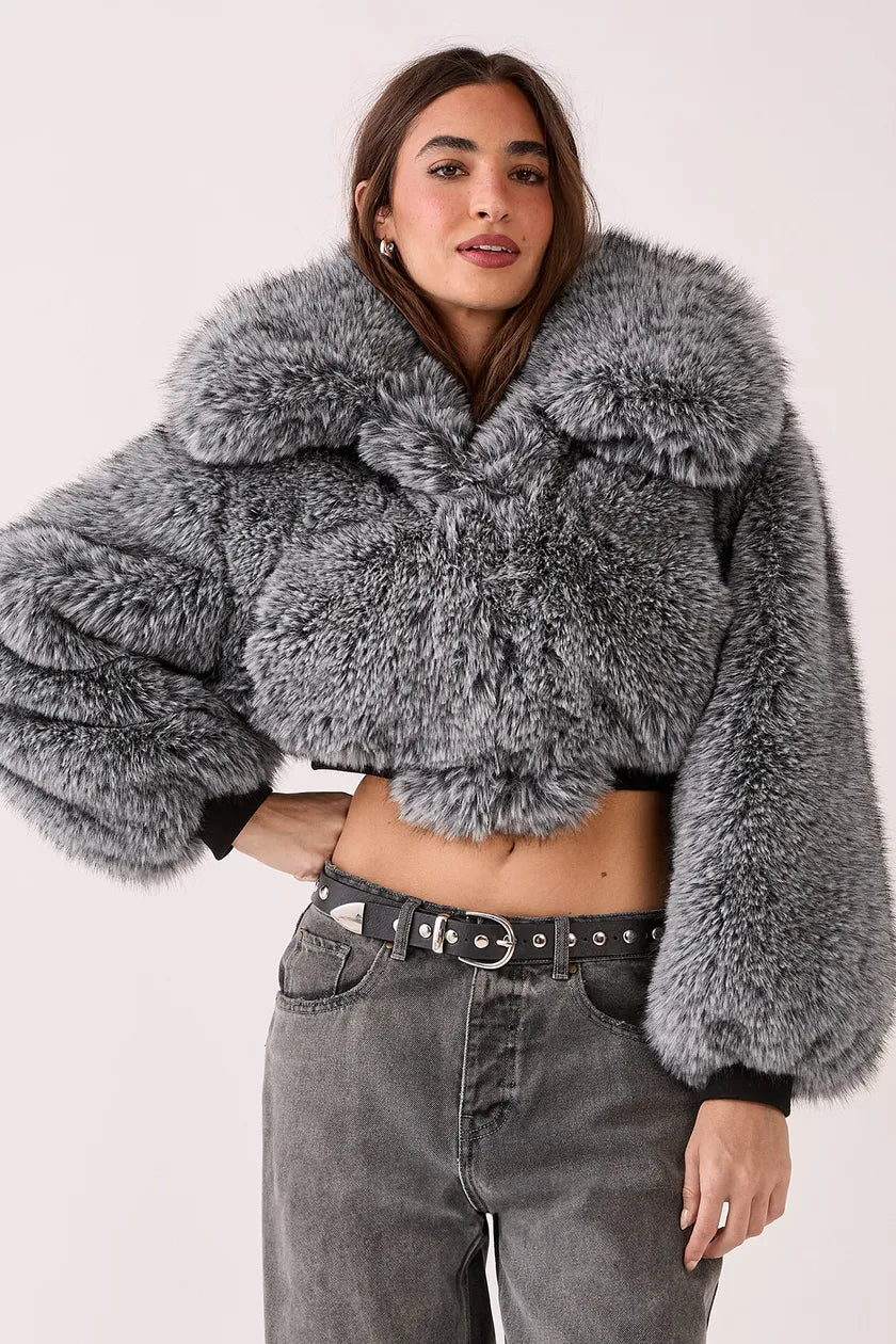 TEDDY FUR BOMBER