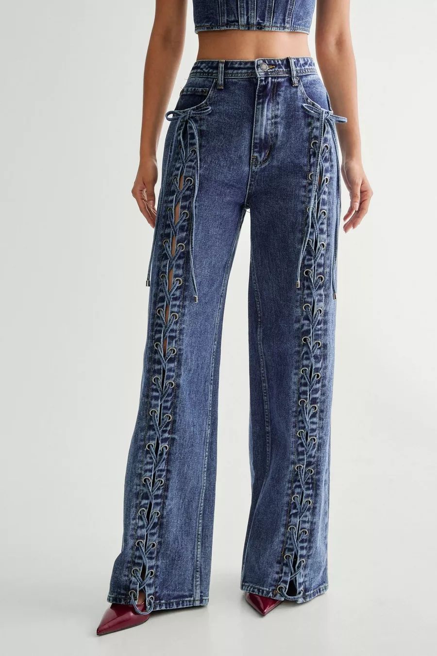LACE TRENDY JEAN