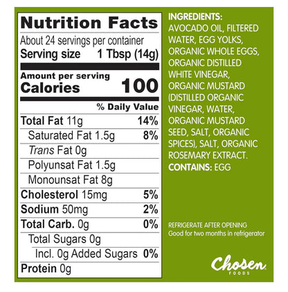 CHOSEN FOODS