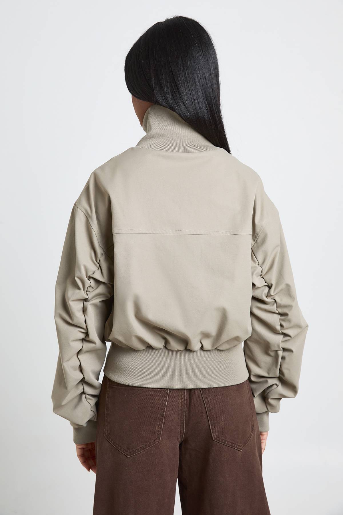 ZIP BOMBER JACKET