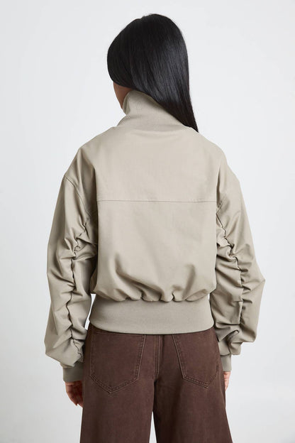 ZIP BOMBER JACKET