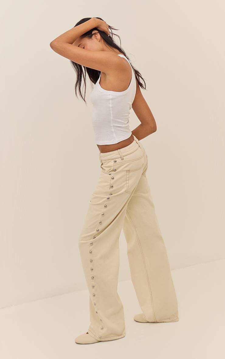 FALL STUDDED JEAN