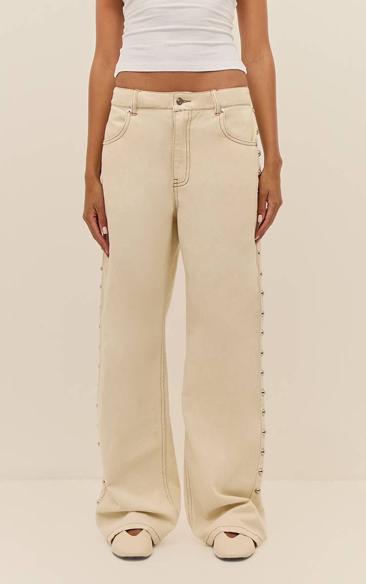 FALL STUDDED JEAN