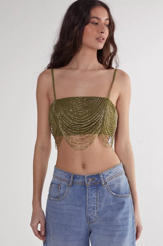 OLIVE BRALETTE