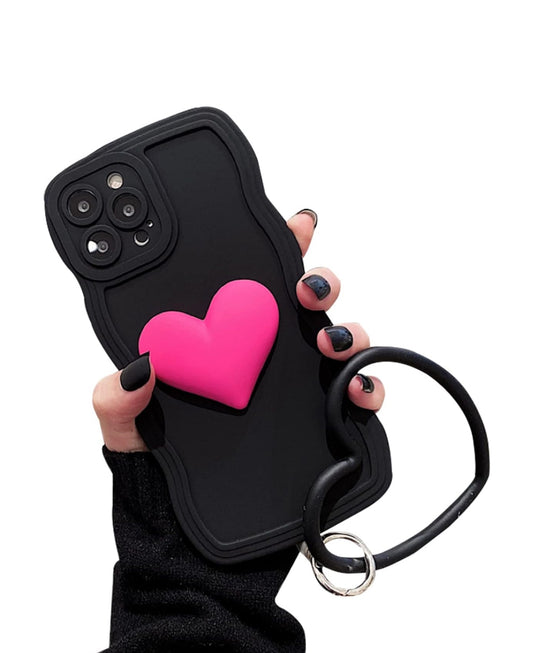 3D LOVE HEART IPHONE CASE