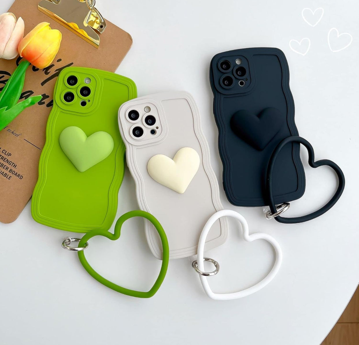 3D LOVE HEART IPHONE CASE