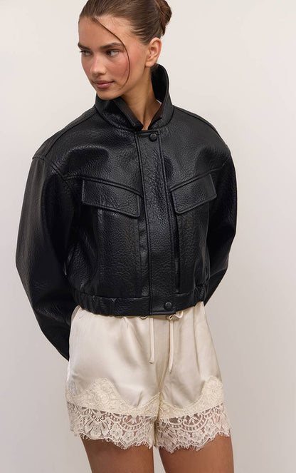 BLACK POCKET JACKET
