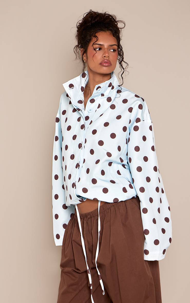 BLUE POLKA JACKET