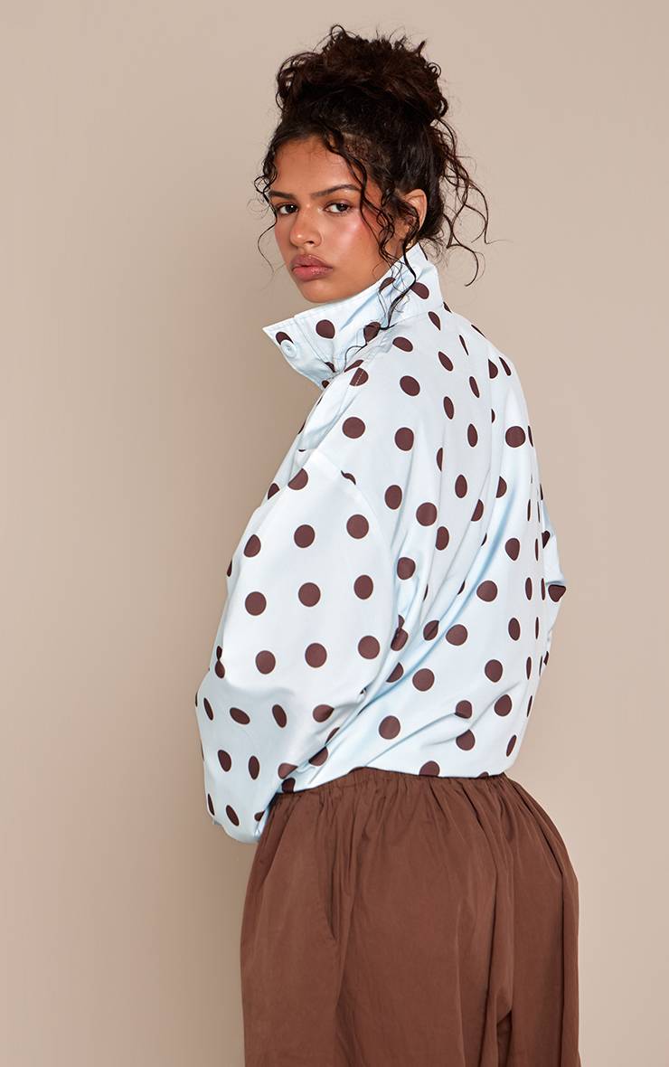 BLUE POLKA JACKET