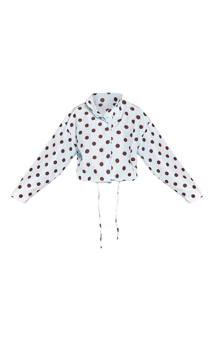 BLUE POLKA JACKET