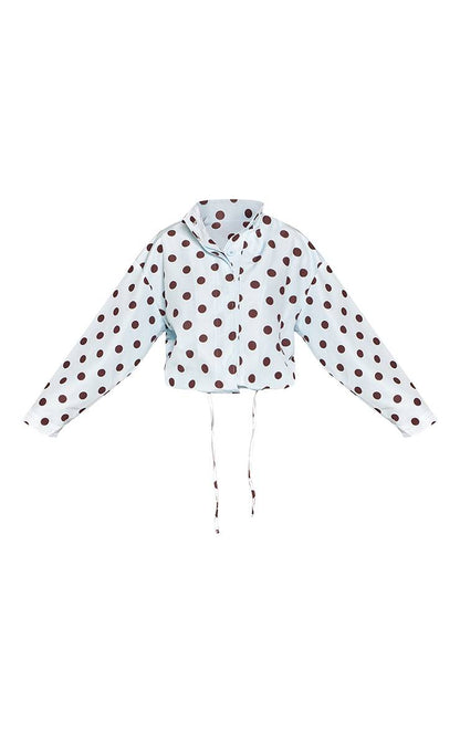 BLUE POLKA JACKET