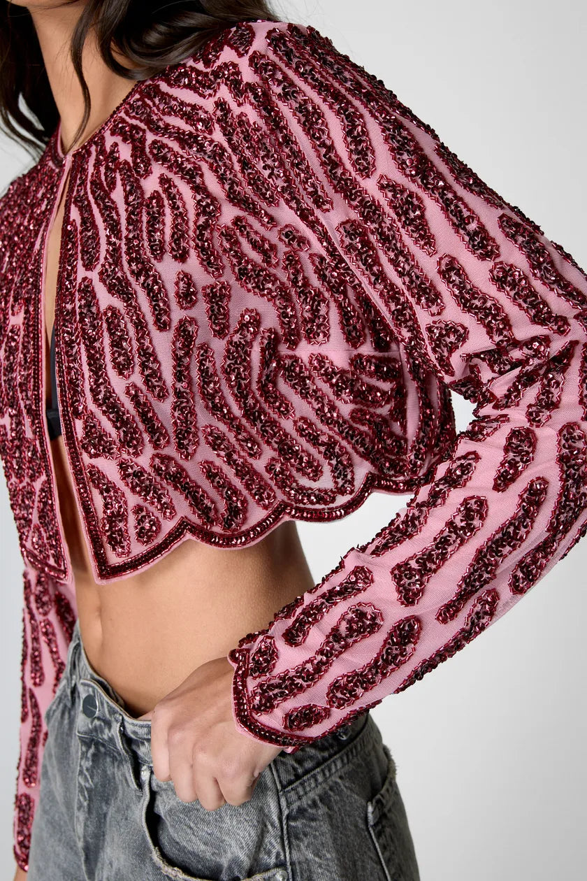 PINK ZEBRA JACKET