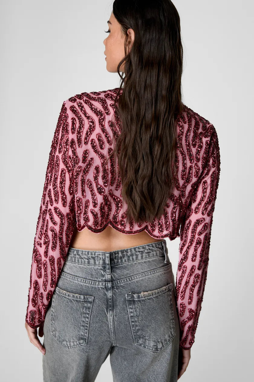 PINK ZEBRA JACKET