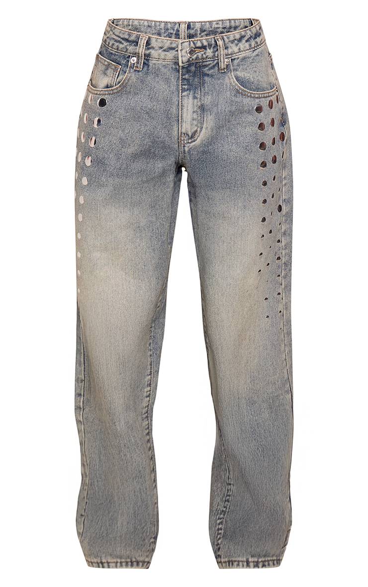 STUDDED LOVERS JEANS