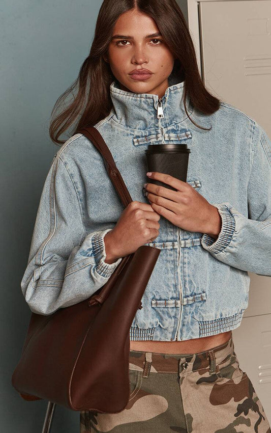 CROPPED UTILITARIAN JACKET