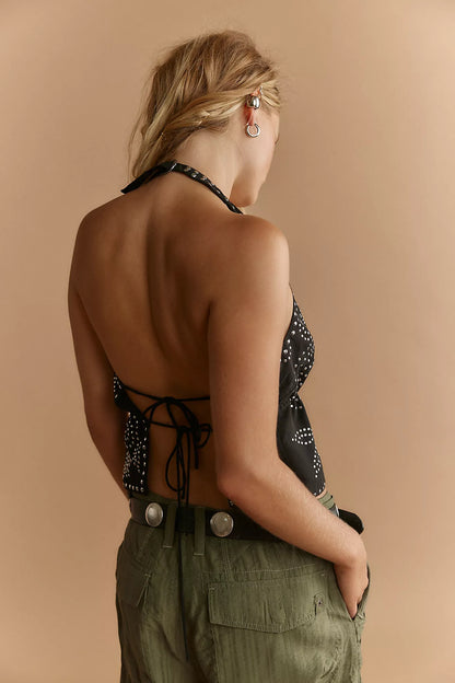 FRIDAY STUDDED TOP