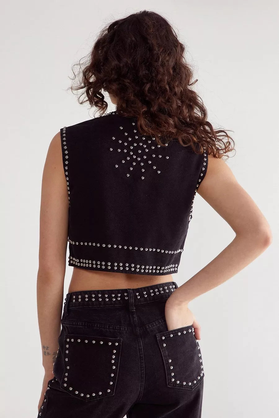 CHALECO WESTERN BLACK