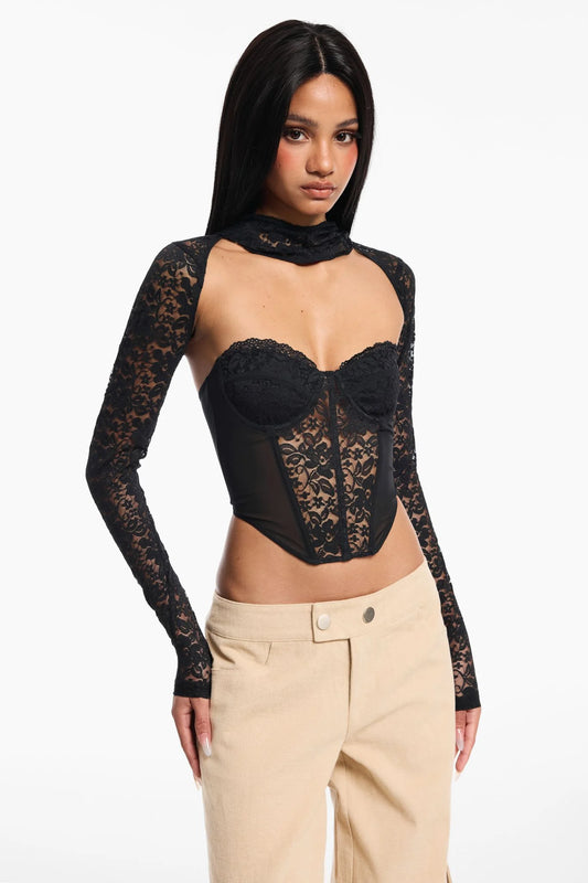 TINA LACE CORSET