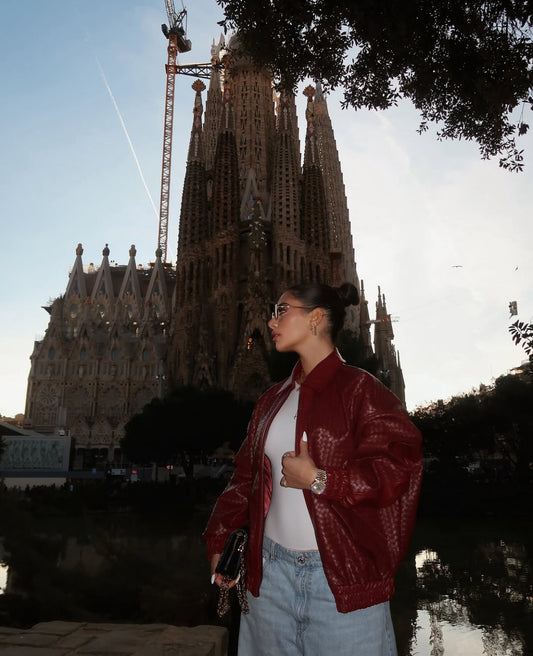 BURGUNDY OVERSIZED