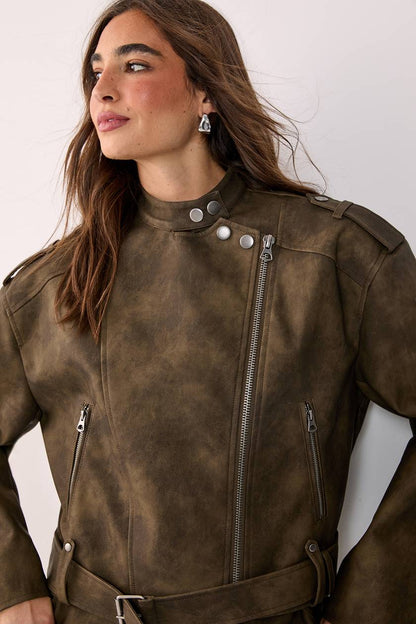 ESPRESSO BIKER JACKET