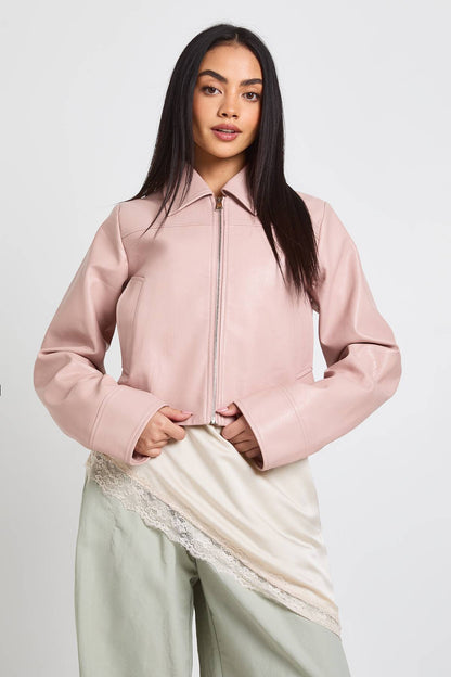 ZIP & PINK JACKET