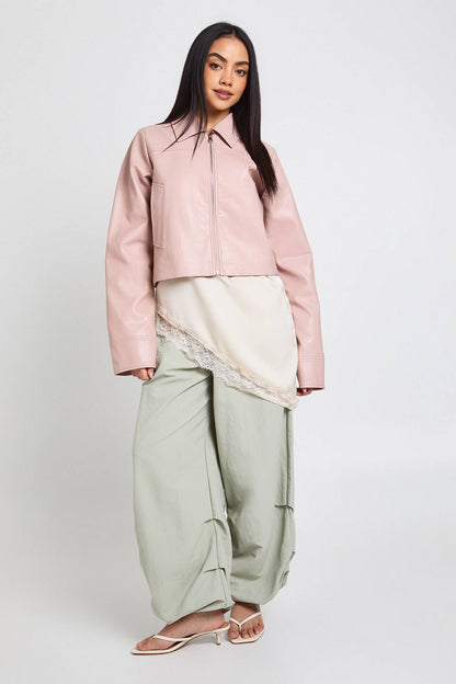 ZIP & PINK JACKET