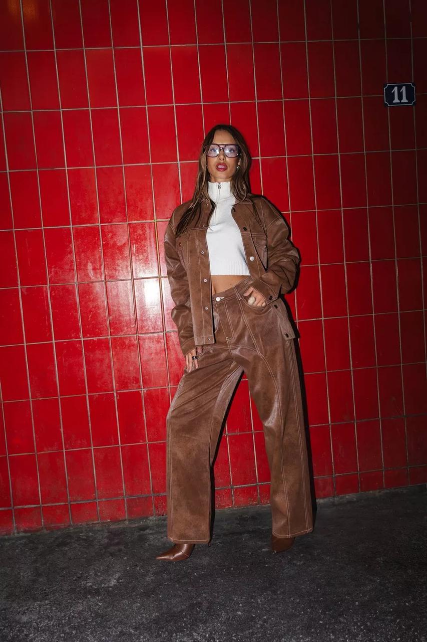 VINTAGE BROWN PANTS