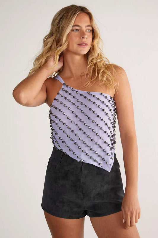 PURPLE STUDDED