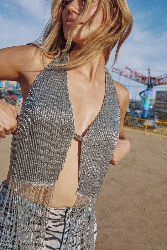 IBIZA FRINGE TOP