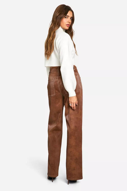 VINTAGE BROWN PANTS